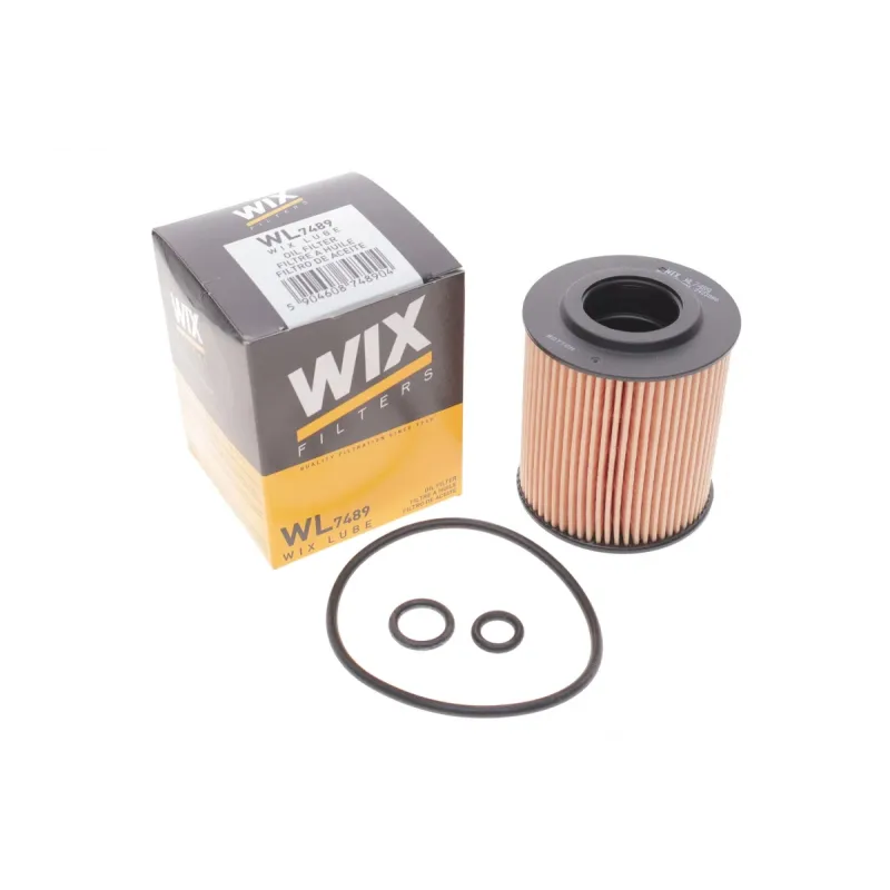 Фільтр масляний WIX FILTERS WL7489 для VW Polo, Seat Ibiza, Skoda Fabia 1.2 TDI, 65x76 мм