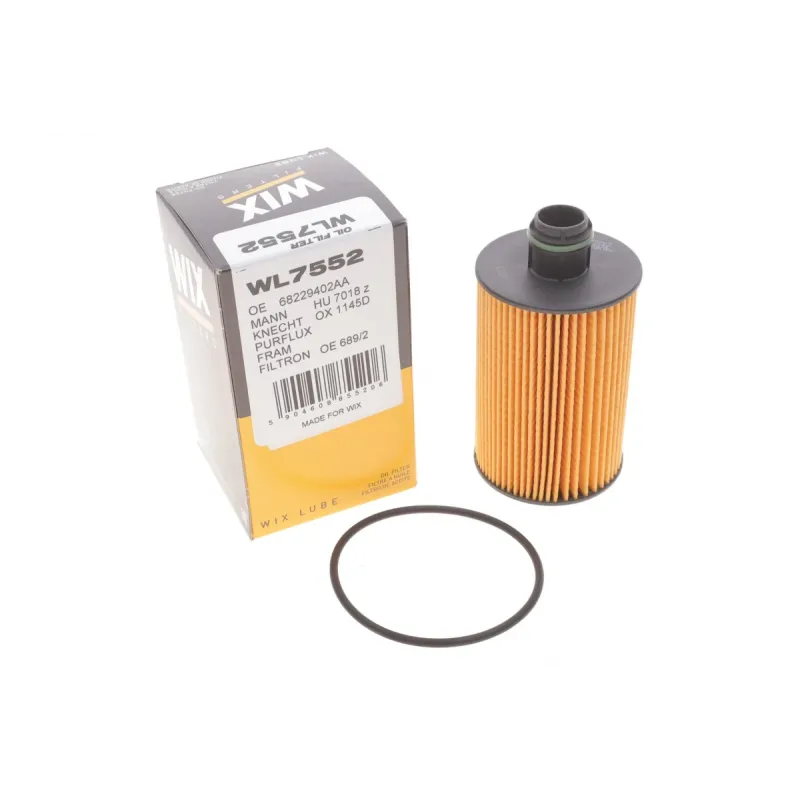Фільтр масляний WIX FILTERS WL7552 для Jeep Grand Cherokee WK2, Lancia Thema LX, Maserati Ghibli, 3.0 CRD/D