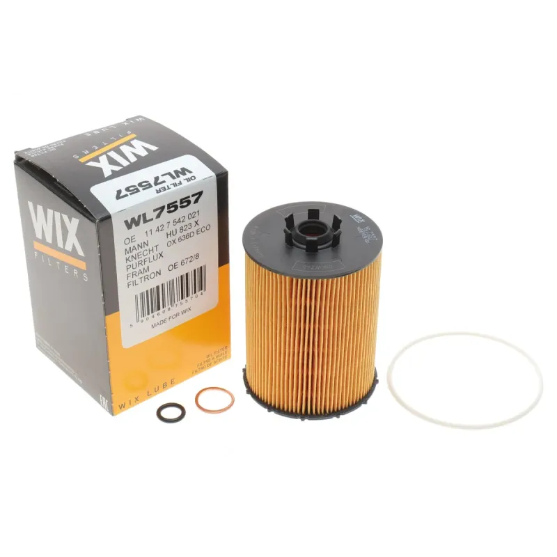 Фільтр масляний WIX FILTERS WL7557 для BMW 5 (E60) 540i 2005-2010, 7 (E65) 760i 2003-н.в., X5 (E70) 4.8i 2007-2008