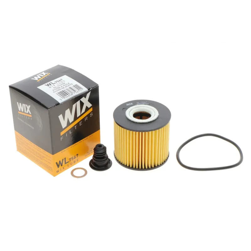 Фільтр масляний WIX FILTERS WL7567 для Hyundai Tucson, Kia Sportage 1.6 CRDi 62x70x29 мм