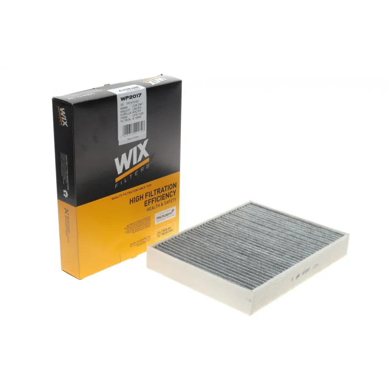 Фільтр салону WIX FILTERS WP2017 вугільний для Porsche Cayenne, VW Touareg 3.0D-4.8 2010-, 278x219x41 мм