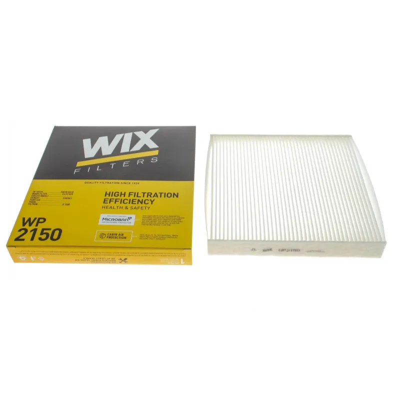 Фільтр салону WIX FILTERS WP2150 для Iveco Daily 2014-, пиловий, 215x215x30 мм