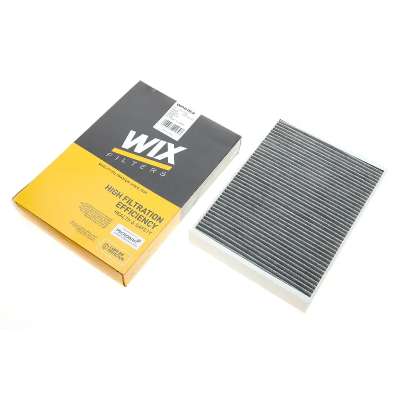 Фільтр салону вугільний WIX FILTERS WP2153 для Volvo S90/V60/V90/XC60/XC90 2014-, 334x238x42 мм