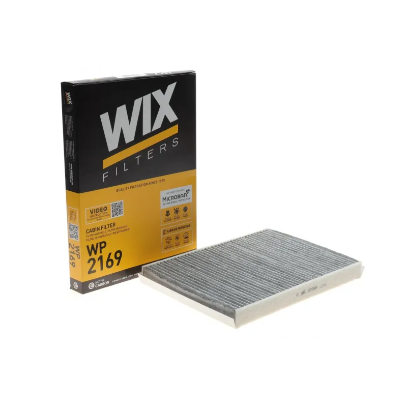 Фільтр салону вугільний WIX FILTERS WP2169 для Audi A4/A5/Q5/Q7/Q8 2015-, 308x219x30 мм