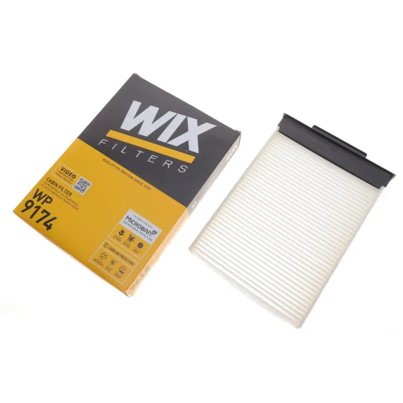 Фільтр салону WIX FILTERS WP9174 для Renault Megane II 2002-2007, 265x178x42 мм