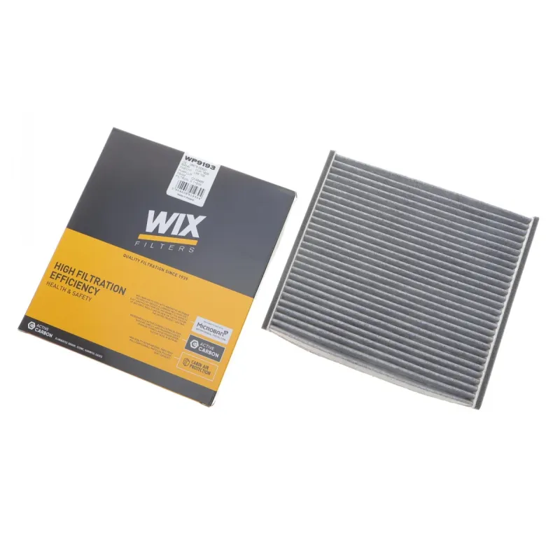 Фільтр салону вугільний WIX FILTERS WP9193 для Toyota Yaris, Rav4, Subaru Legacy, 195x216x18 мм