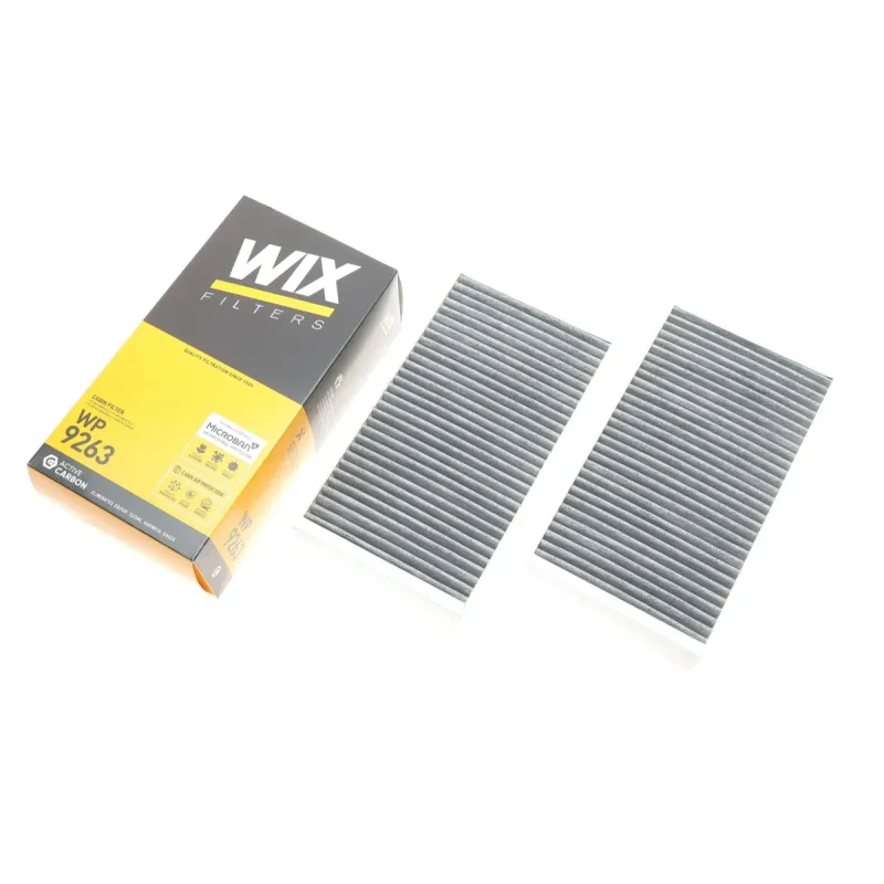 Фільтр салону вугільний WIX FILTERS WP9263 для Mercedes-Benz ML-Class W164/GL-Class X164 2005-2012, 254x134x40 мм