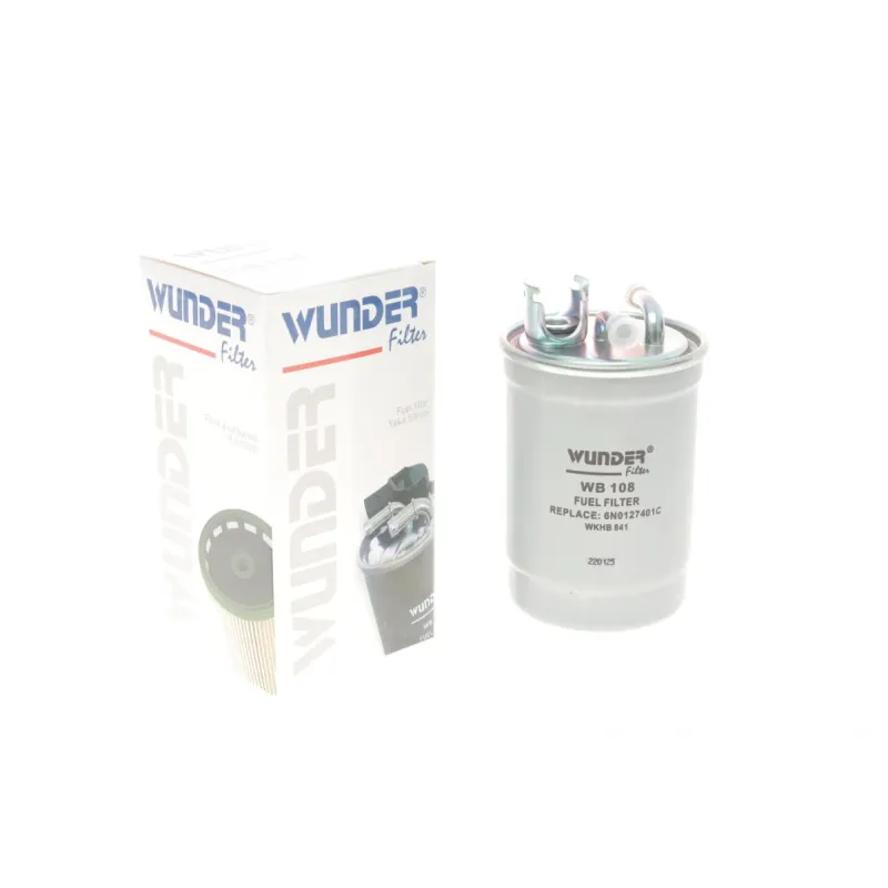 Фільтр паливний WUNDER FILTER WB 108 для Volkswagen Caddy, Seat Ibiza, Skoda Felicia