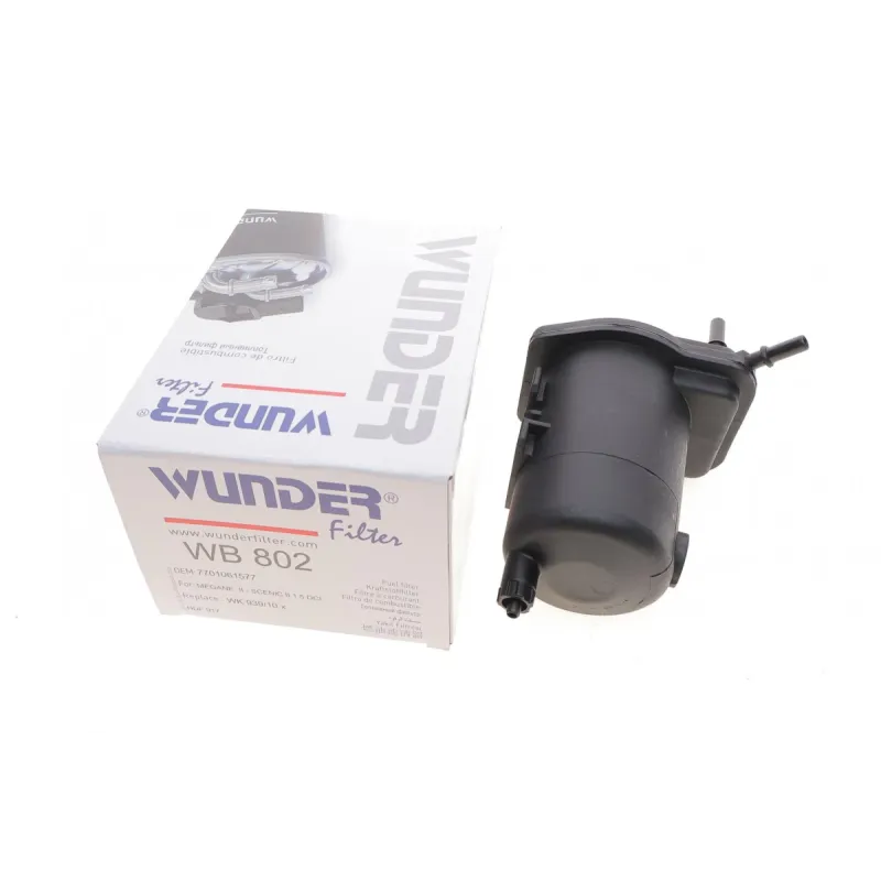 Фільтр паливний WUNDER FILTER WB 802 для Renault Megane Scenic 1.5 dCi 2002-