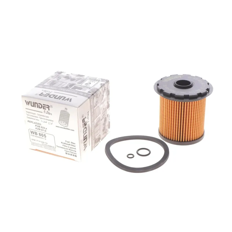 Фільтр паливний WUNDER FILTER WB 805 для Renault Kangoo 1.9D, Clio II 1.9D