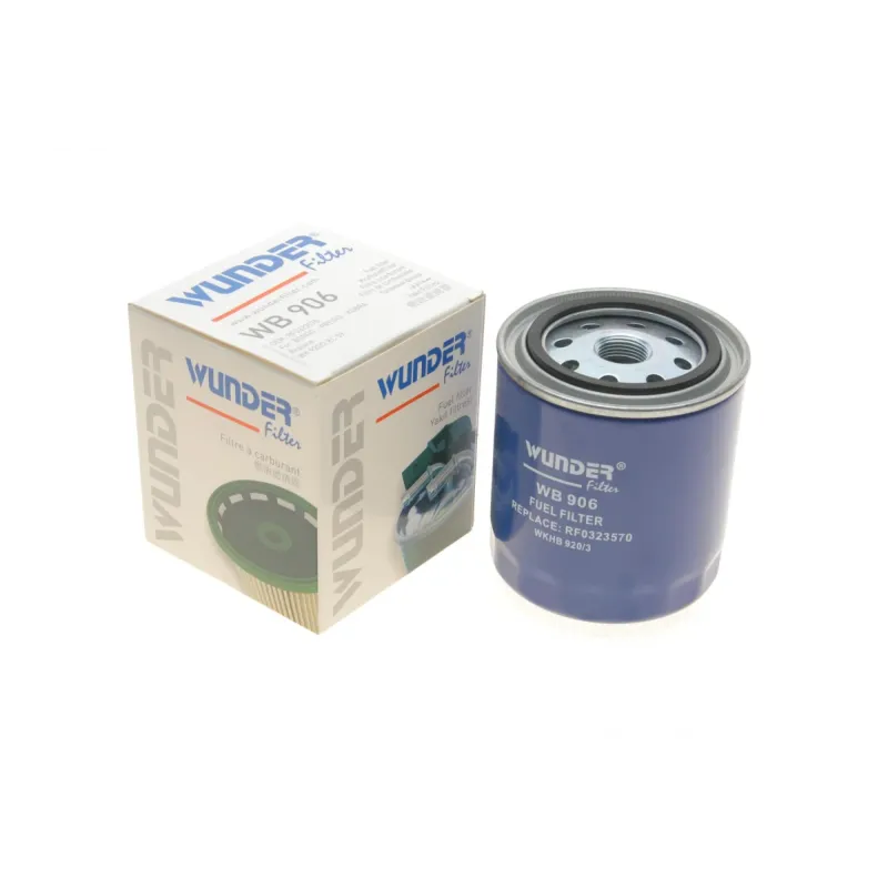 Фільтр паливний WUNDER FILTER WB 906 для Mazda 626, E2200 2.0-2.5D 1983-2004