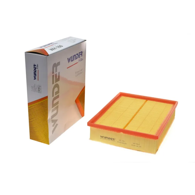Фільтр повітряний WUNDER FILTER WH 160 для VW Polo 1.8 GTI, Seat Toledo 1.6 TDI 2014-