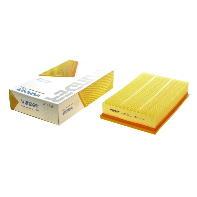 Фільтр повітряний WUNDER FILTER WH 165 для Volkswagen Golf VII/Passat 1.5 TSI 2014-, 276x170x47.7 мм