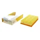 Фільтр повітряний WUNDER FILTER WH 165 для Volkswagen Golf VII/Passat 1.5 TSI 2014-, 276x170x47.7 мм
