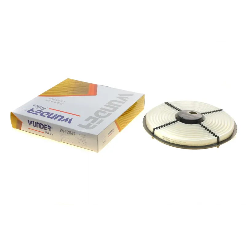 Фільтр повітряний WUNDER FILTER WH 2047 для Toyota Corolla 1.3 (1984-2001), зовнішній діаметр 261 мм