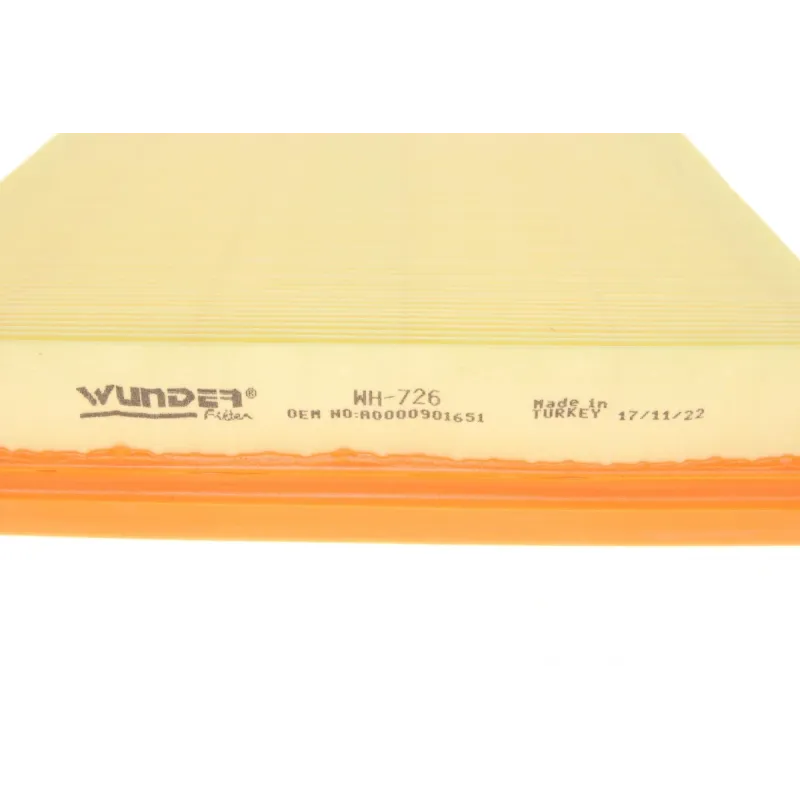 Фільтр повітряний WUNDER FILTER WH 726 для Mercedes-Benz Vito (W639) 2.2CDI 2003-