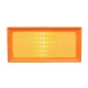 Фільтр повітряний WUNDER FILTER WH 968 для Mitsubishi Mirage, Space Star 1.0-1.2 2012-, 255x124x37.3 мм
