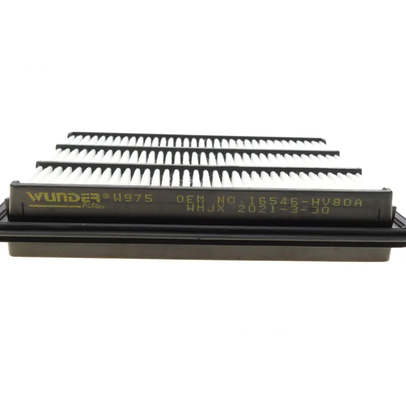 Фільтр повітряний WUNDER FILTER WH 975 для Nissan Qashqai J11 1.5/1.7 dCi 2018-2023, 258x170x45 мм