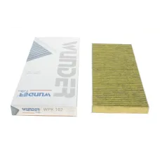 Фільтр салону вугільний WUNDER FILTER WPK 102 для Audi 80 B4, A4 B5, Volkswagen Passat B5