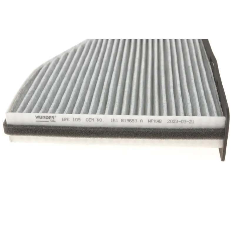 Фільтр салону вугільний WUNDER FILTER WPK 109 для Volkswagen Caddy 1.9TDI 2003-2010