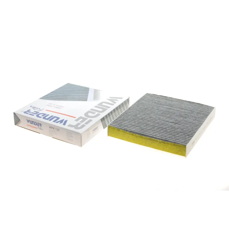 Фільтр салону вугільний WUNDER FILTER WPK 122 для Skoda Fabia, Roomster, VW Polo 2001-2010