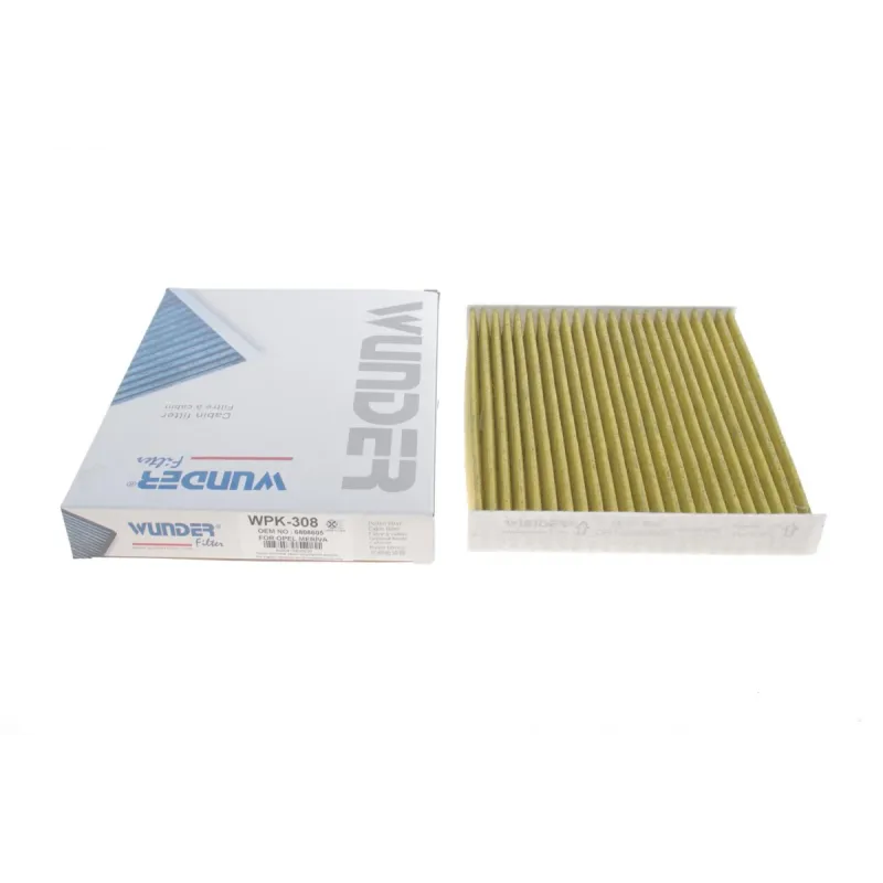 Фільтр салону вугільний WUNDER FILTER WPK 308 для Opel Meriva A 2003-2010