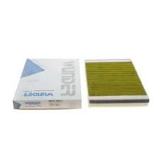 Фільтр салону вугільний WUNDER FILTER WPK 309 для Opel Astra F/G/H 1996-2009