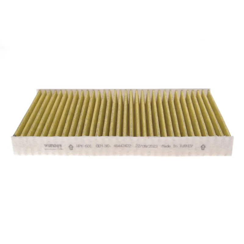 Фільтр салону вугільний WUNDER FILTER WPK 601 для Fiat Bravo/Marea, Alfa Romeo 156, Iveco Daily 3.0HTP, 290x160x30 мм
