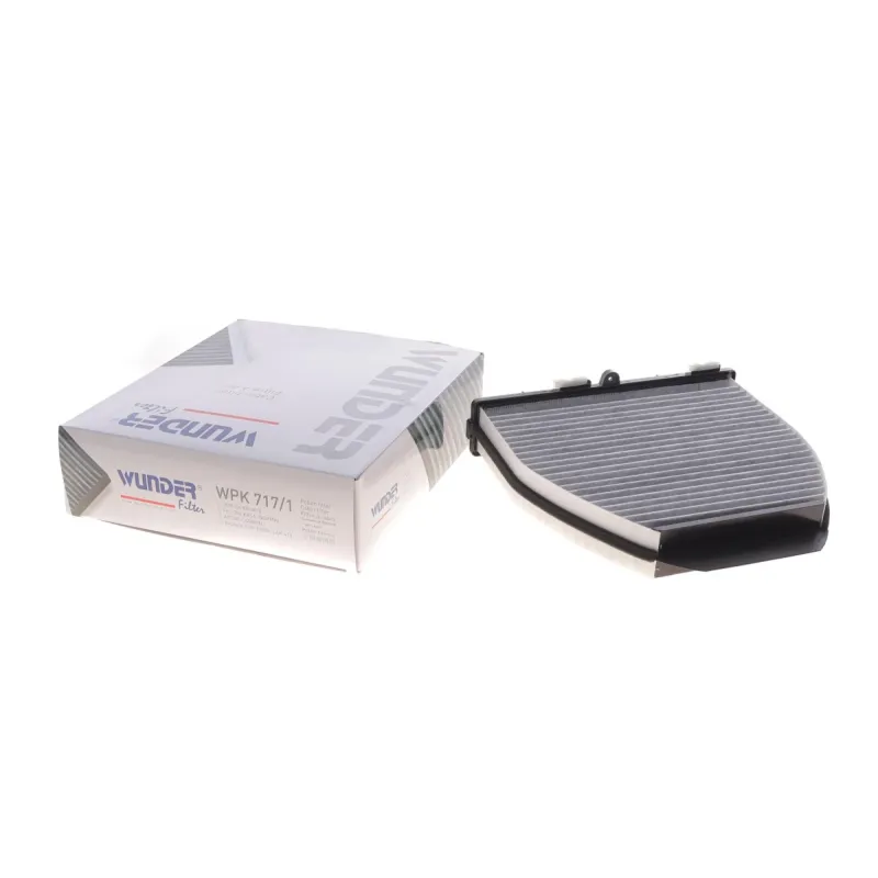 Фільтр салону вугільний WUNDER FILTER WPK 717/1 для Mercedes-Benz C-Class W204, GLK-Class X204
