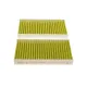 Фільтр салону вугільний WUNDER FILTER WPK 999 комплект 2 шт. для Honda Civic VII 2001-2005