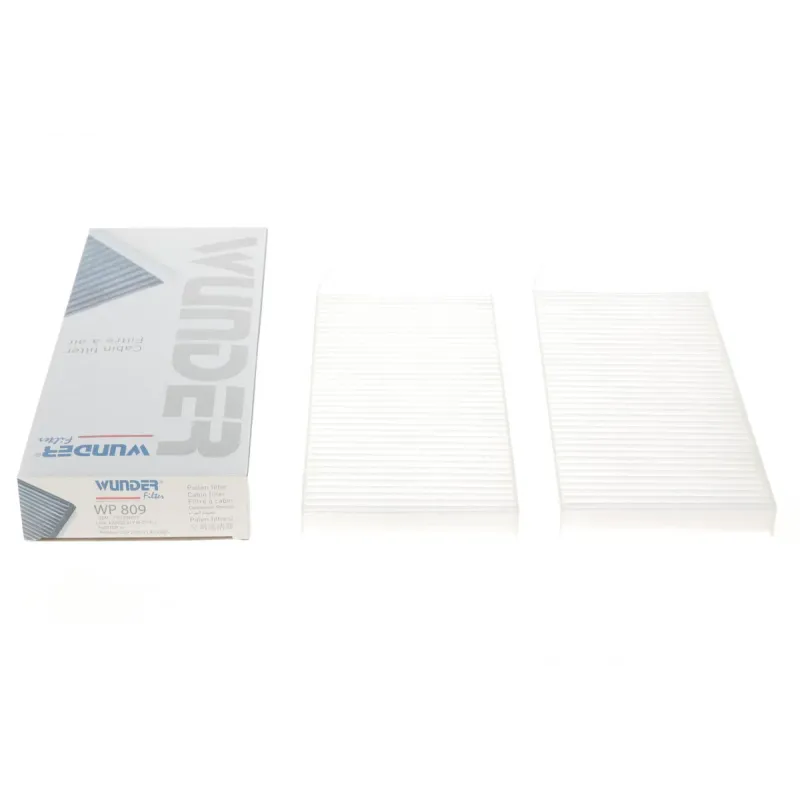 Фільтр салону WUNDER FILTER WP 809 для Renault Kangoo, Master, Mercedes-Benz Citan, Nissan NV250/NV400