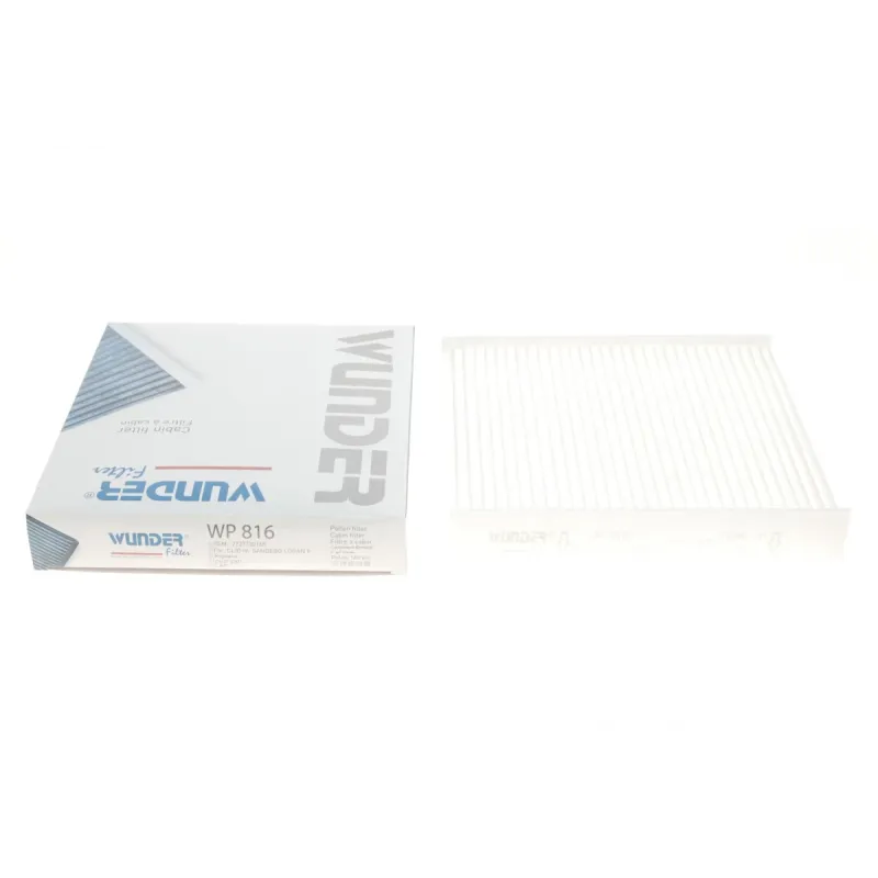 Фільтр салону WUNDER FILTER WP 816 для Renault Clio, Dacia Logan II 2012-