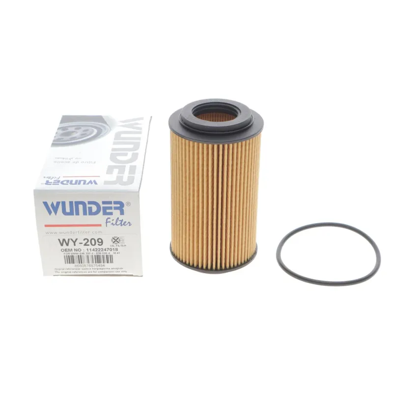 Фільтр масляний WUNDER FILTER WY 209 для BMW 3 (E46) 1998-2005, 5 (E39) 2000-2003