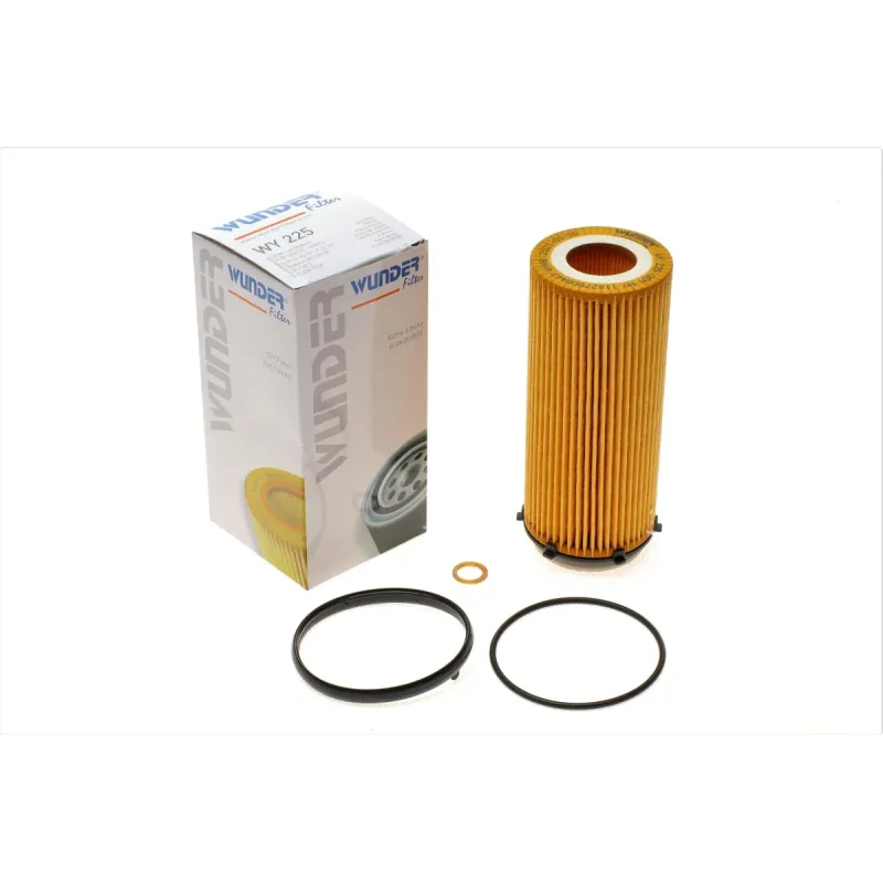 Фільтр масляний WUNDER FILTER WY 225 для BMW 3 (E90), 5 (F10), 7 (F01), X5 (E70), X6 (E71) 08-, 71x65x156.5 мм