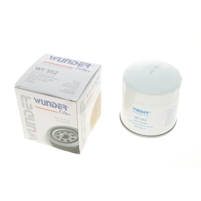 Фільтр масляний WUNDER FILTER WY 552 для Ford Transit 2.5D/TD, Connect 1.8Di/TDCi