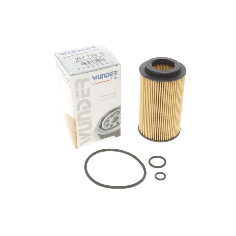 Фільтр масляний WUNDER FILTER WY 703 для Mercedes-Benz C-Class W203/W204, E-Class W210/W211, Vito, Sprinter