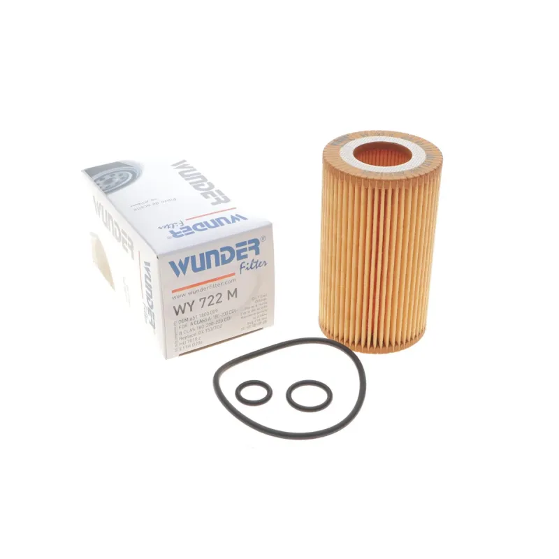 Фільтр масляний WUNDER FILTER WY 722 M для Mercedes-Benz Sprinter/Vito OM611/612/646/651