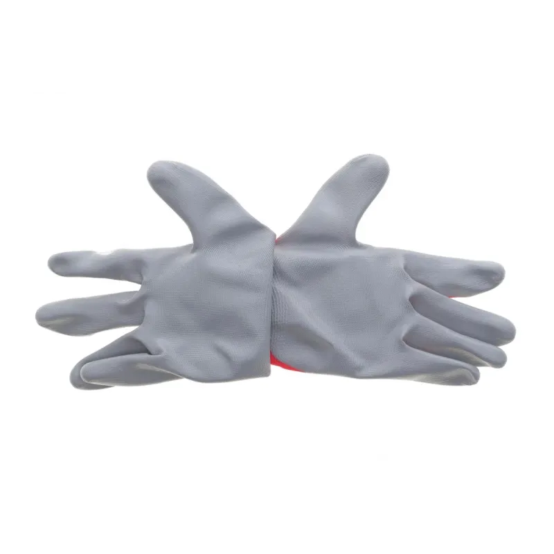 Рукавиці з нітриловим покриттям (XL) RED NITRILE