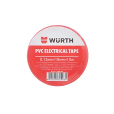 Ізострічка червона WURTH 1985103 18мм x 10м
