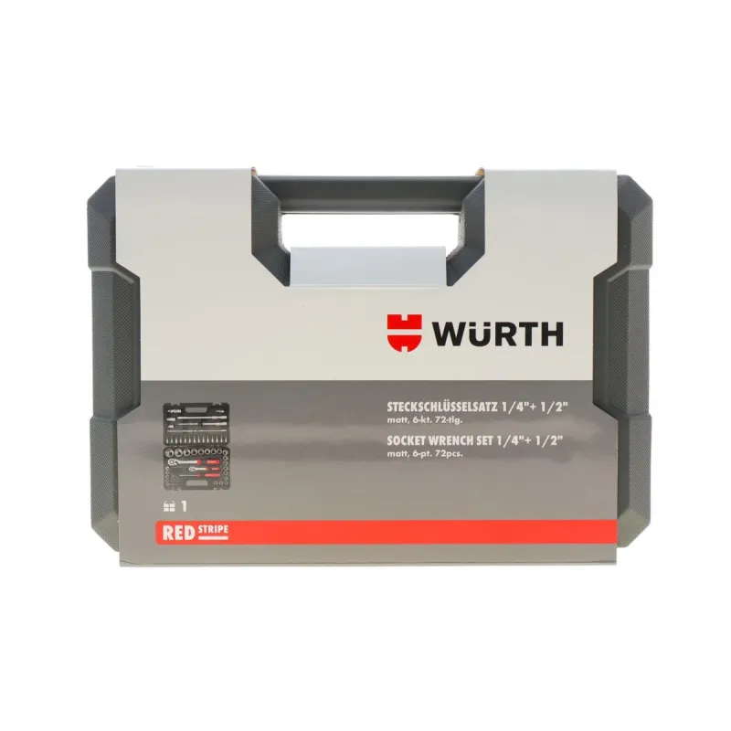 Набір інструментів WURTH 5763100072 (72 шт, 1/2