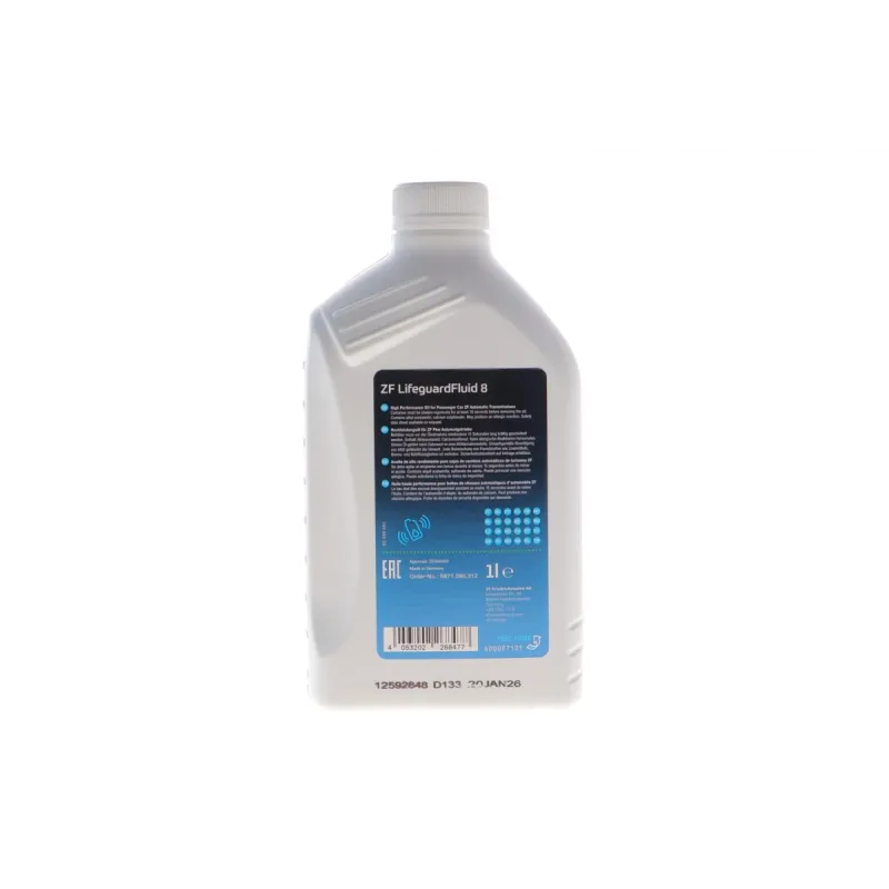 Олива АКПП ATF (1L) ZF Lifeguard Fluid 8 ступка (зелена) (з-на на S671.090.312)