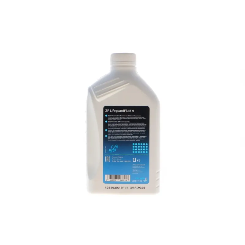 Олива АКПП ZF Lifeguard Fluid 9 (1л) 550043841 допуски 236.16/236.17