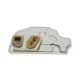 Фільтр АКПП ZF 5961.308.408 для VW Golf V/Passat 1.6-2.0 TDI 2003-2012 (+ прокладка масляного піддону)