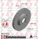 Диск гальмівний передній ZIMMERMANN 100.3318.52 для Audi A6 C6 2004-2011 (321x30 мм)