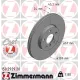 Диск гальмівний передній ZIMMERMANN 150.2929.20 для BMW 2 (F44/F45/F46) / X1 (F48), 307x24 мм