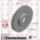 Диск гальмівний передній ZIMMERMANN 150.2936.20 для BMW 5 (G30/F90) 348x36 мм