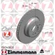 Диск гальмівний передній ZIMMERMANN 150.3408.20 для BMW 7 (E65-E67) 2001-2009, 348x30 мм