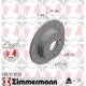 Диск гальмівний задній ZIMMERMANN 200.2519.20 для Nissan Juke, Qashqai 292x9 мм
