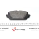 Колодки гальмівні передні ZIMMERMANN 22031.195.1 для Mercedes-Benz C-Class W205/W213, 144x60x19 мм