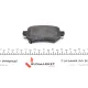 Колодки гальмівні задні ZIMMERMANN 22349.155.1 для Mazda 6 GJ, GH 2012- (з датчиком зносу)